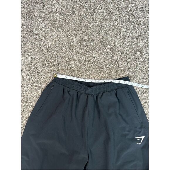 Gymshark Everyday Woven Pants Black Women’s S Tapered Leg Elastic Pull on Gym - Picture 10 of 13